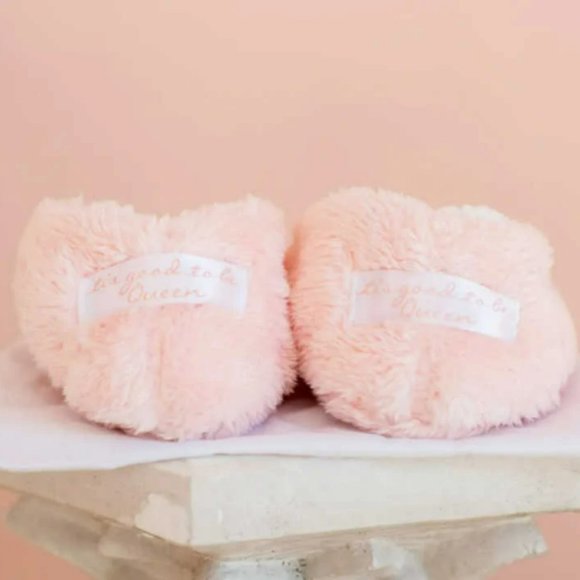 Tis Good to be Queen Footsie Slippers - Picture 4 of 4